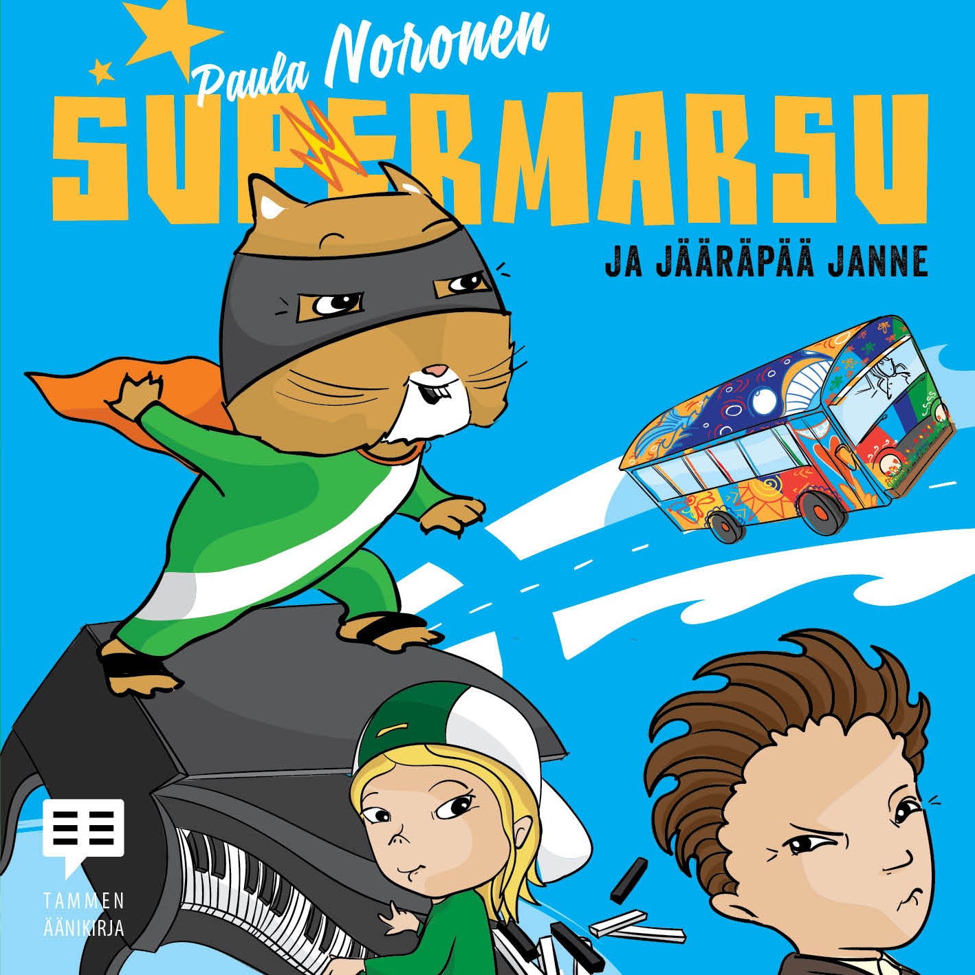 Supermarsu ja jääräpää Janne – Ljudbok