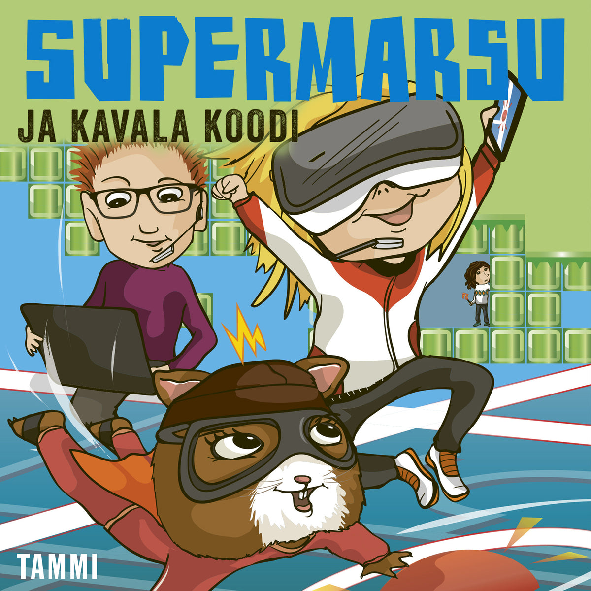 Supermarsu ja kavala koodi – Ljudbok