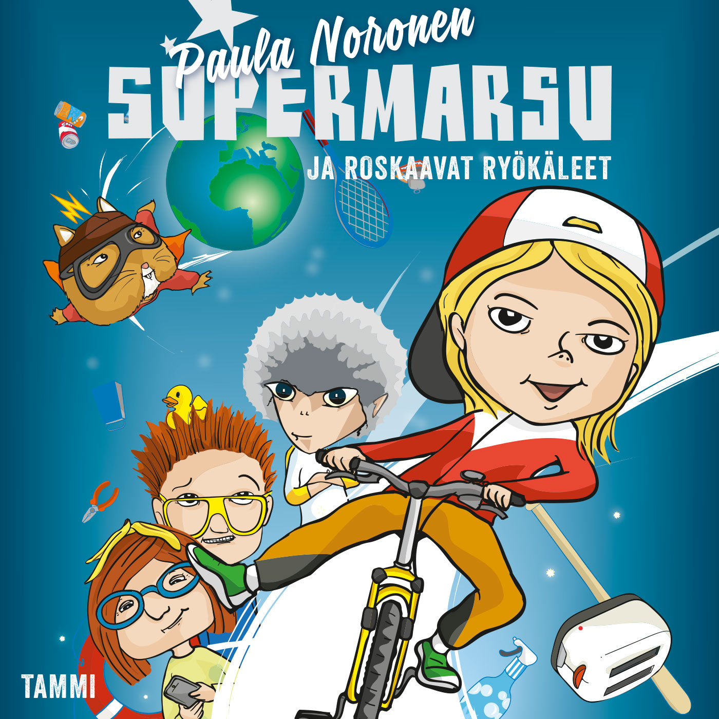 Supermarsu ja roskaavat ryökäleet – Ljudbok
