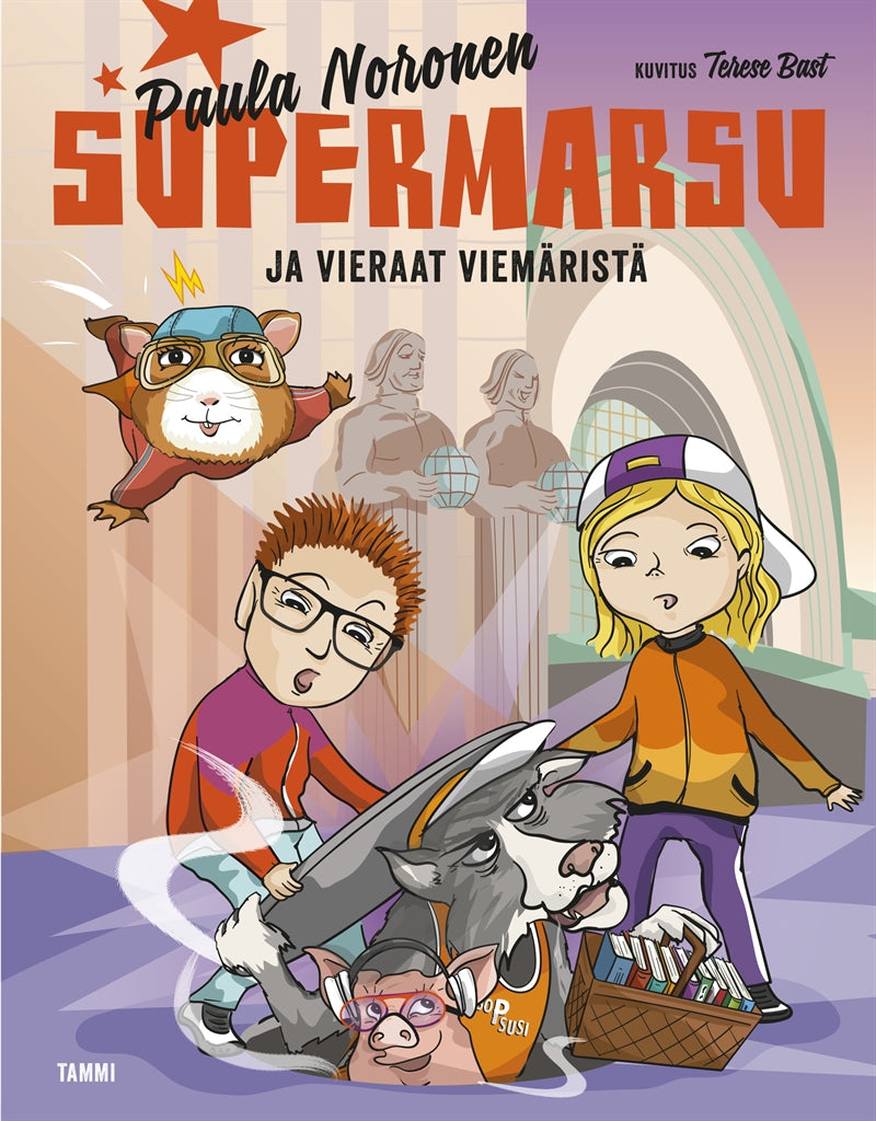 Supermarsu ja vieraat viemäristä – E-bok