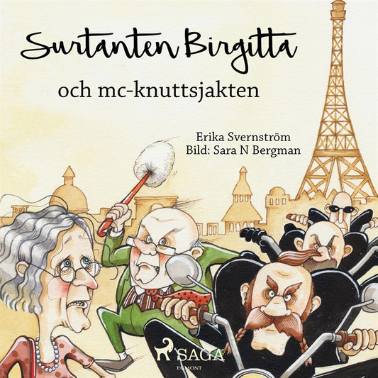 Surtanten Birgitta och mc-knuttsjakten – Ljudbok