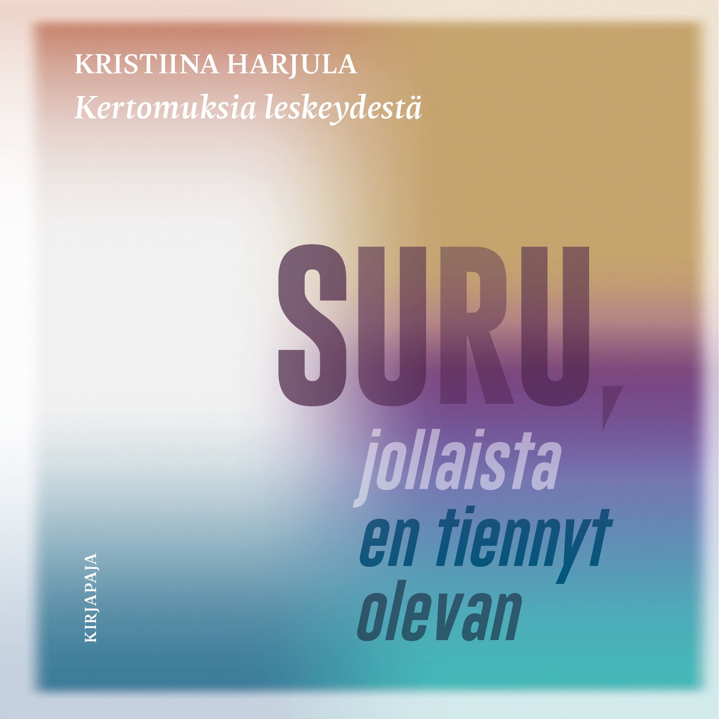 Suru, jollaista en tiennyt olevan – Ljudbok