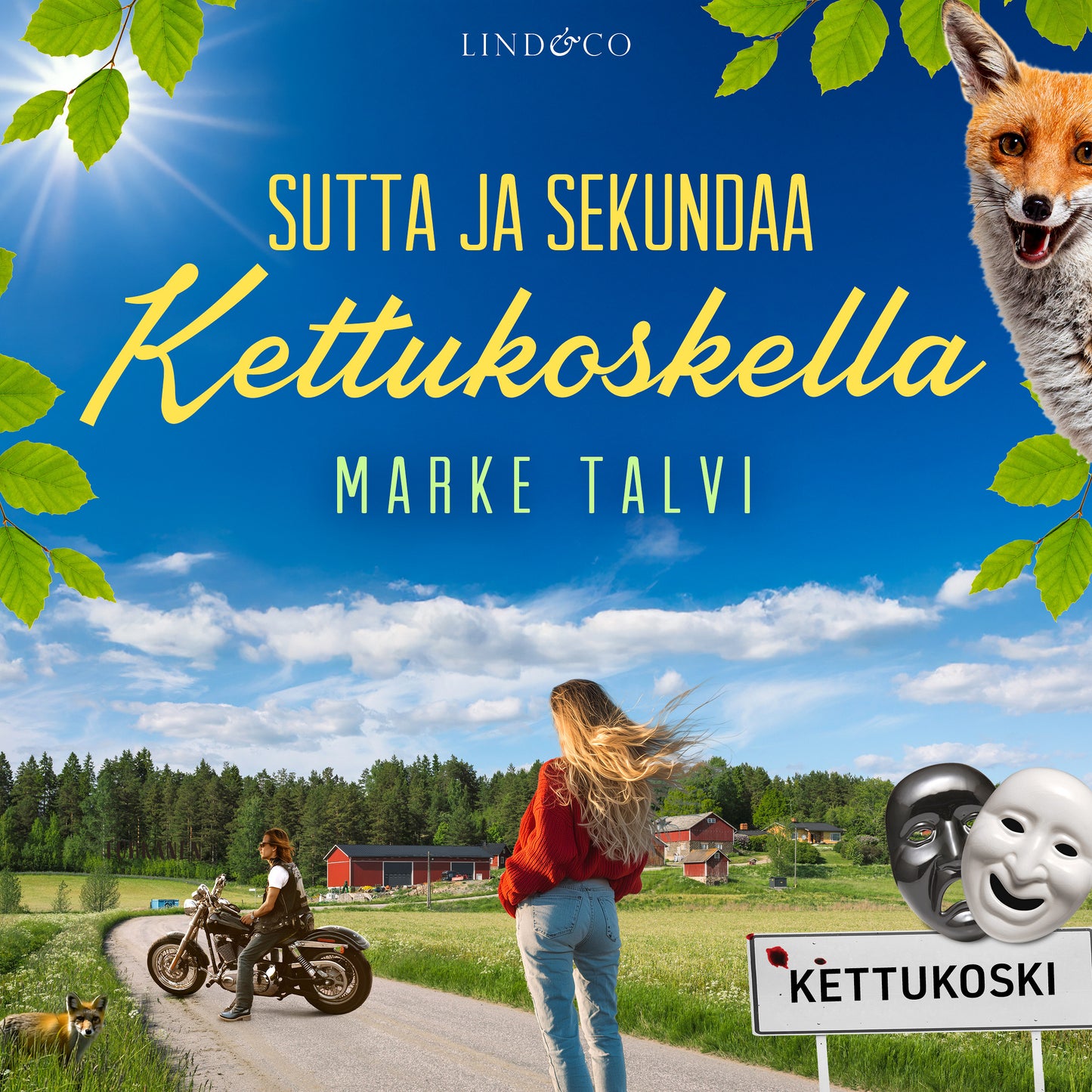 Sutta ja sekundaa Kettukoskella – Ljudbok