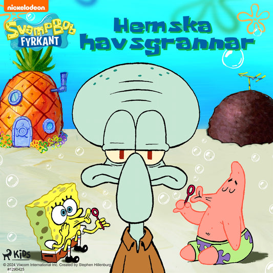 SvampBob Fyrkant – Hemska havsgrannar – Ljudbok