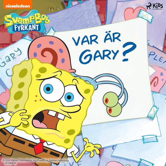SvampBob Fyrkant – Var är Gary? – Ljudbok