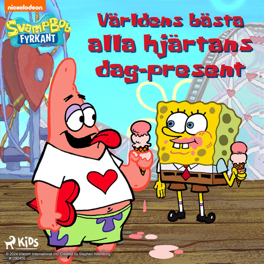 SvampBob Fyrkant – Världens bästa alla hjärtans dag–present – Ljudbok