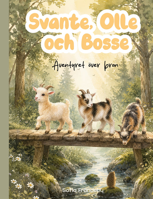 Svante, Olle och Bosse. Äventyret över bron. – E-bok