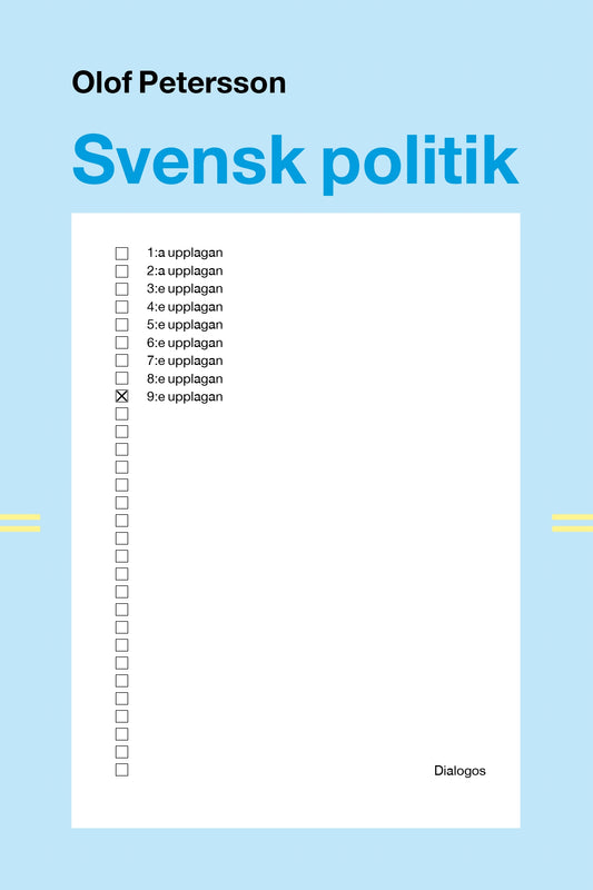 Svensk politik – E-bok