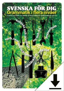 Svenska för dig - Grammatik i flera nivåer (nedladdningsbar)