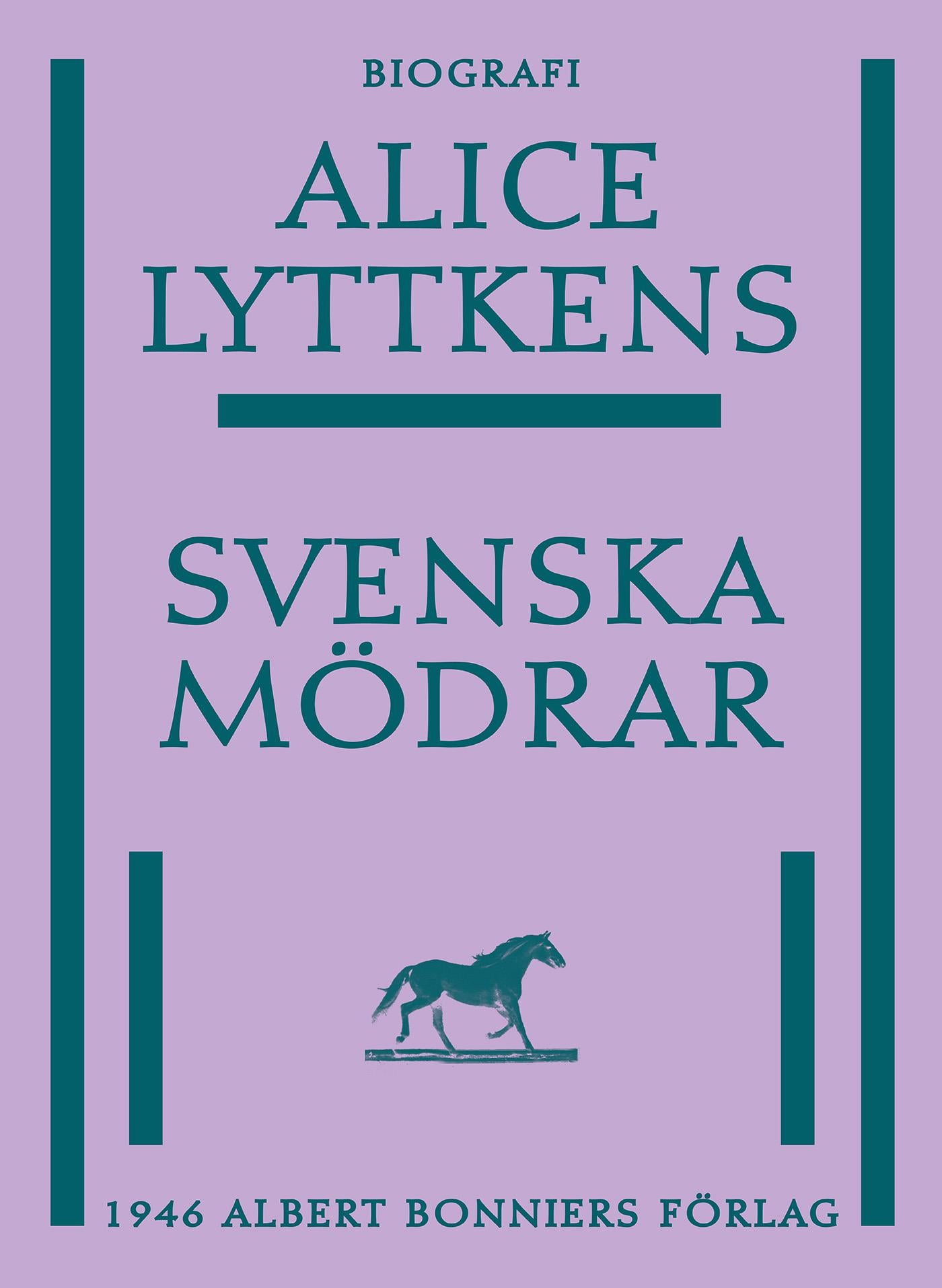 Svenska mödrar – E-bok