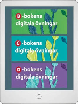 Svenska så klart!-böckernas digitala övningar (12 mån)
