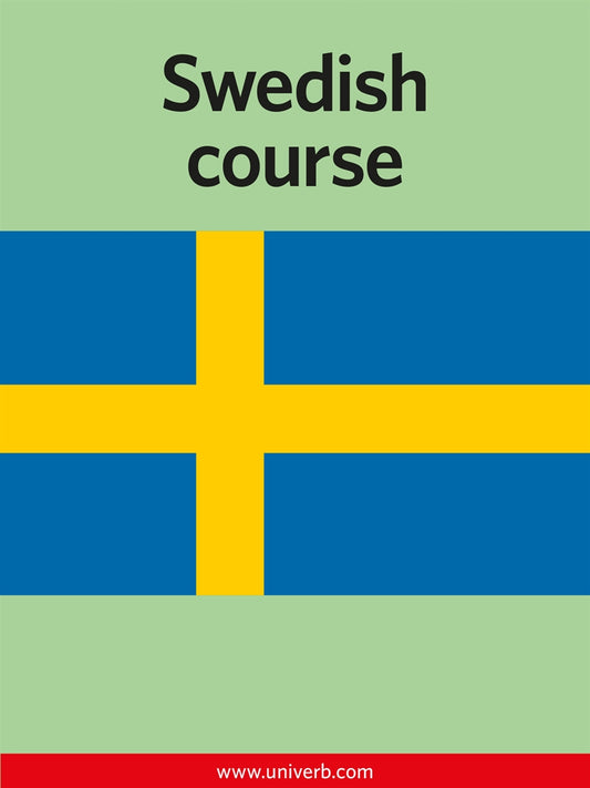 Swedish course – E-bok