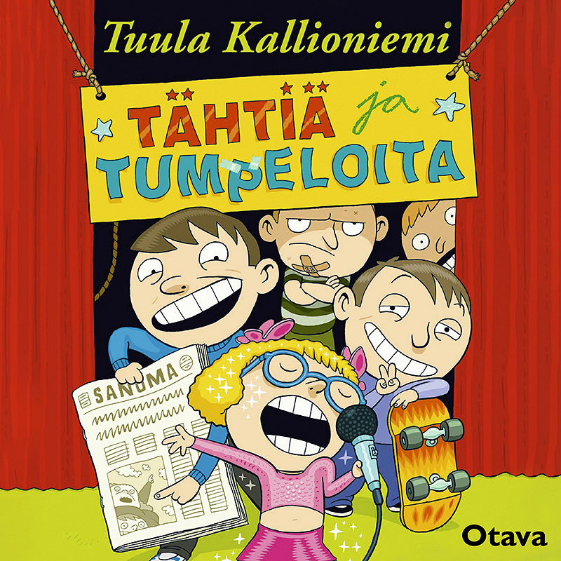 Tähtiä ja tumpeloita – Ljudbok