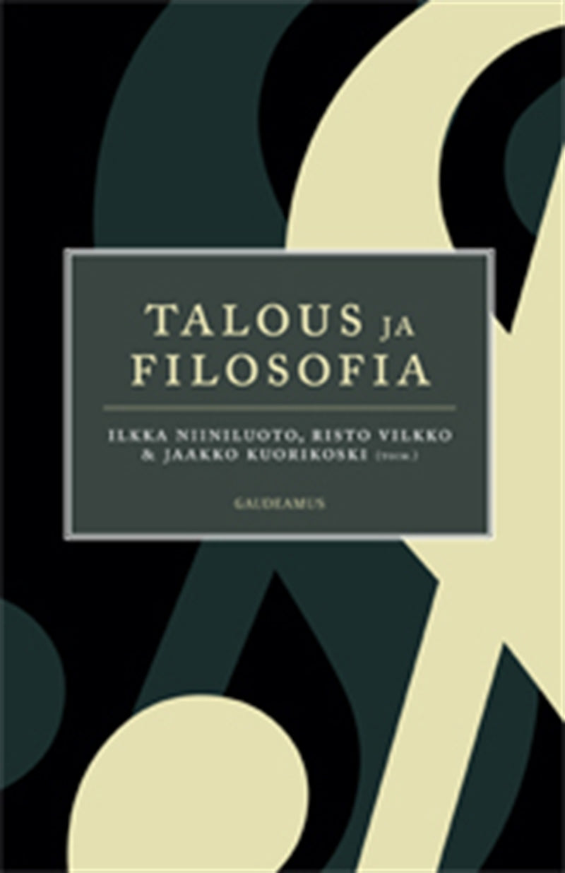 Talous ja filosofia – E-bok