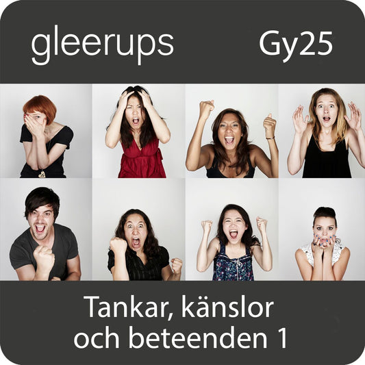 Tankar, känslor och beteenden 1, dig, lärare 12 mån, Gy25 (OBS! Endast för lärare)