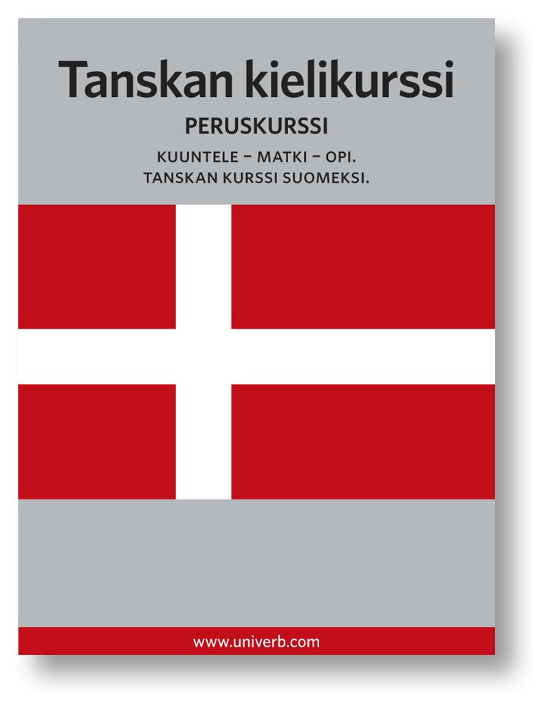 Tanskan kielikurssi  – Ljudbok