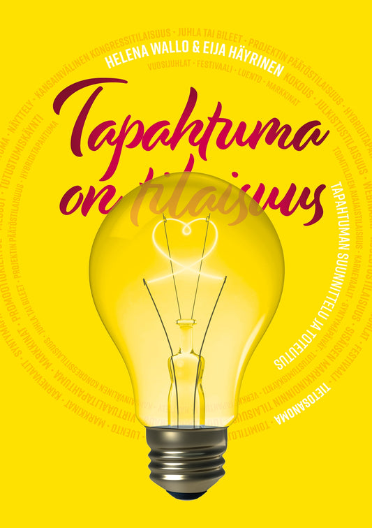 Tapahtuma on tilaisuus – E-bok