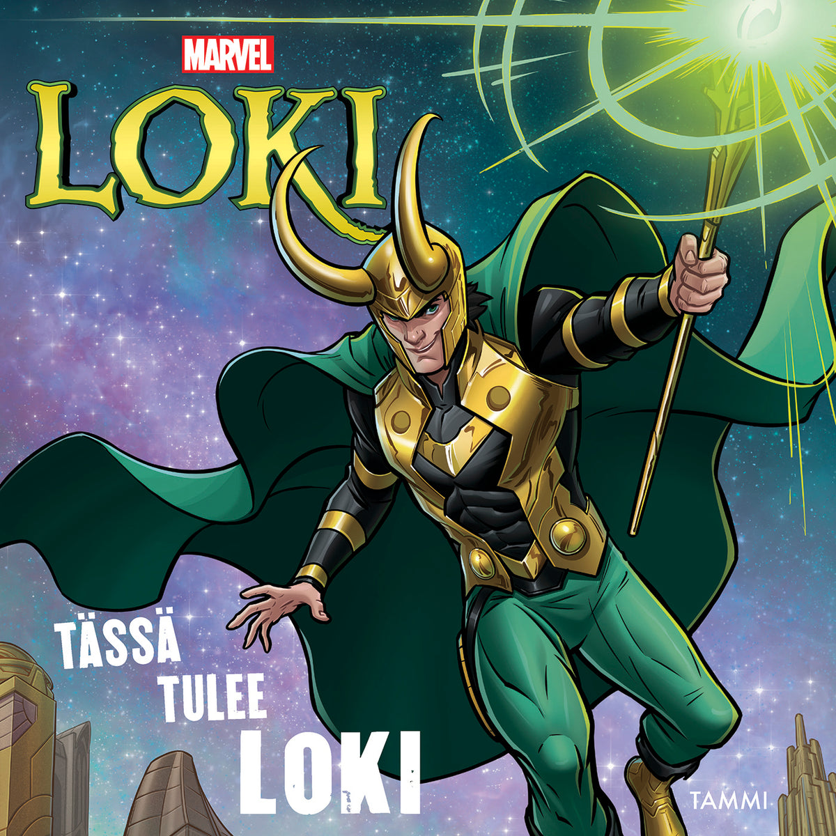 Tässä tulee Loki. Luen itse – Ljudbok