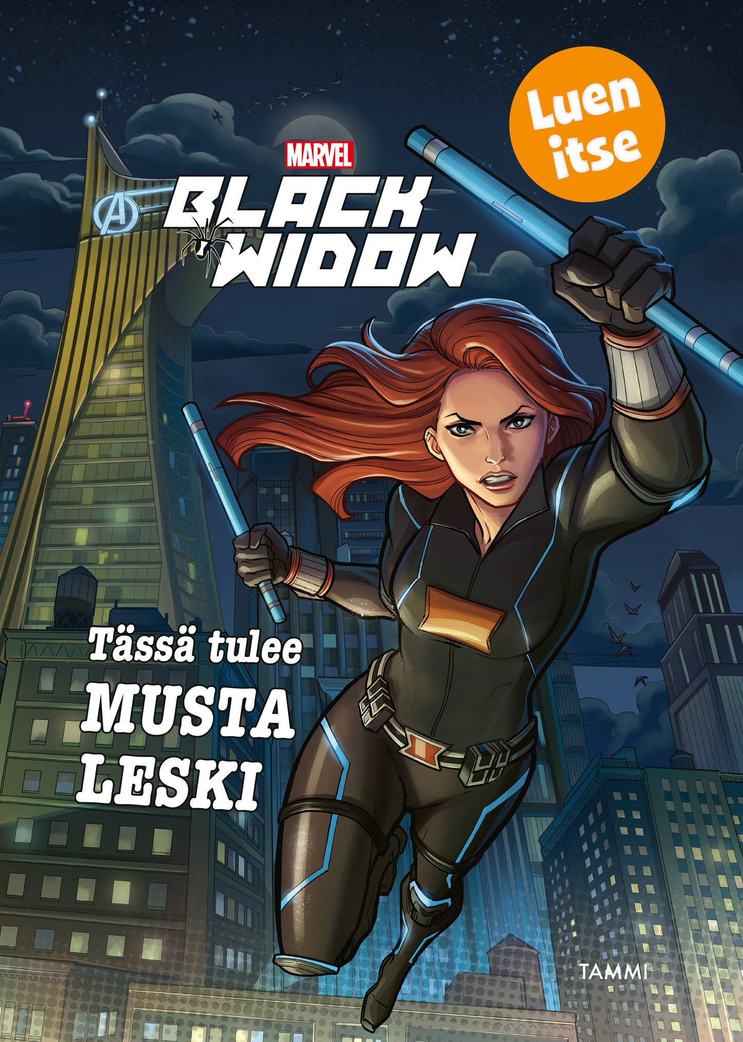 Tässä tulee Musta Leski. Luen itse – E-bok