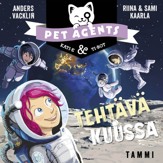Tehtävä Kuussa. Pet Agents 8 – Ljudbok