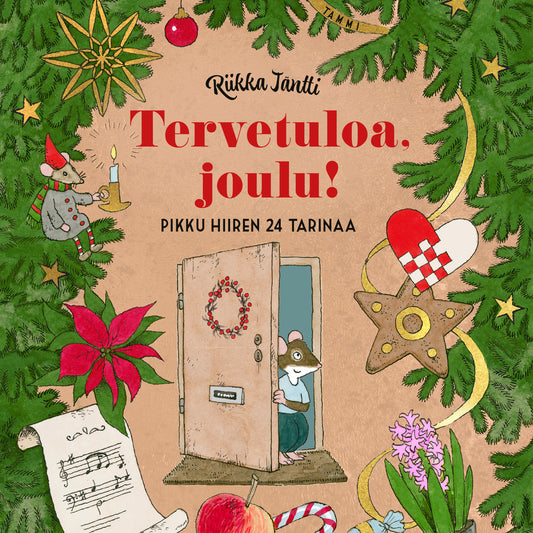 Tervetuloa, joulu! Pikku hiiren 24 tarinaa – Ljudbok