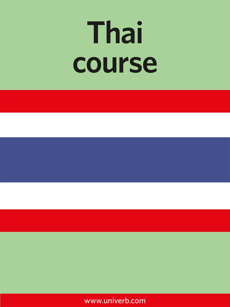 Thai course – E-bok