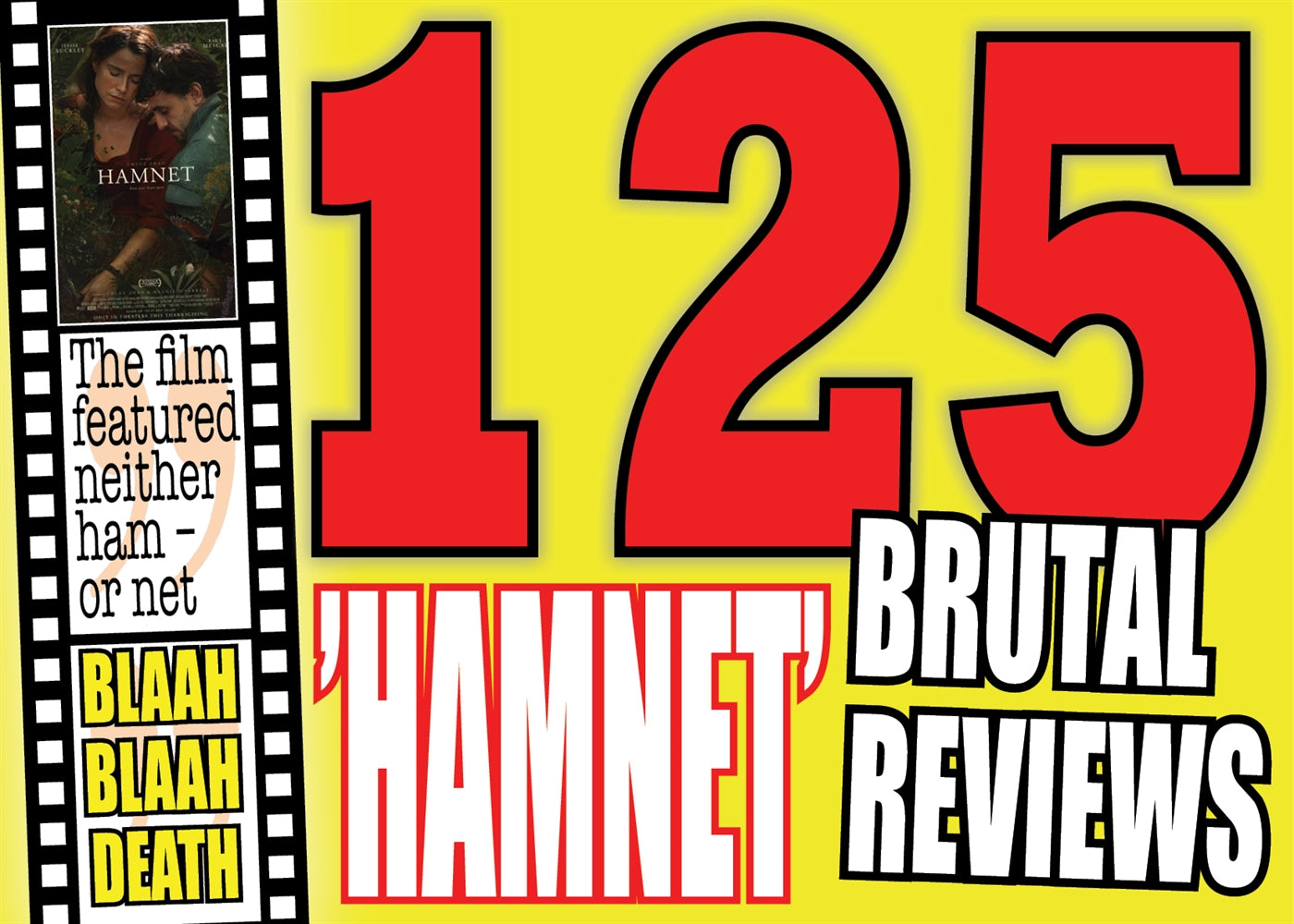 The 125 most vicious reviews of the movie ”Hamnet” – A compilation from the youtubers Critical Vikings – E-bok
