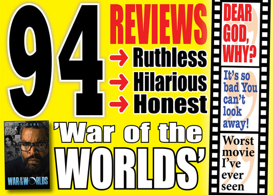 The 94 most hilarious (and brutal) reviews of the movie ”War of the Worlds” – E-bok