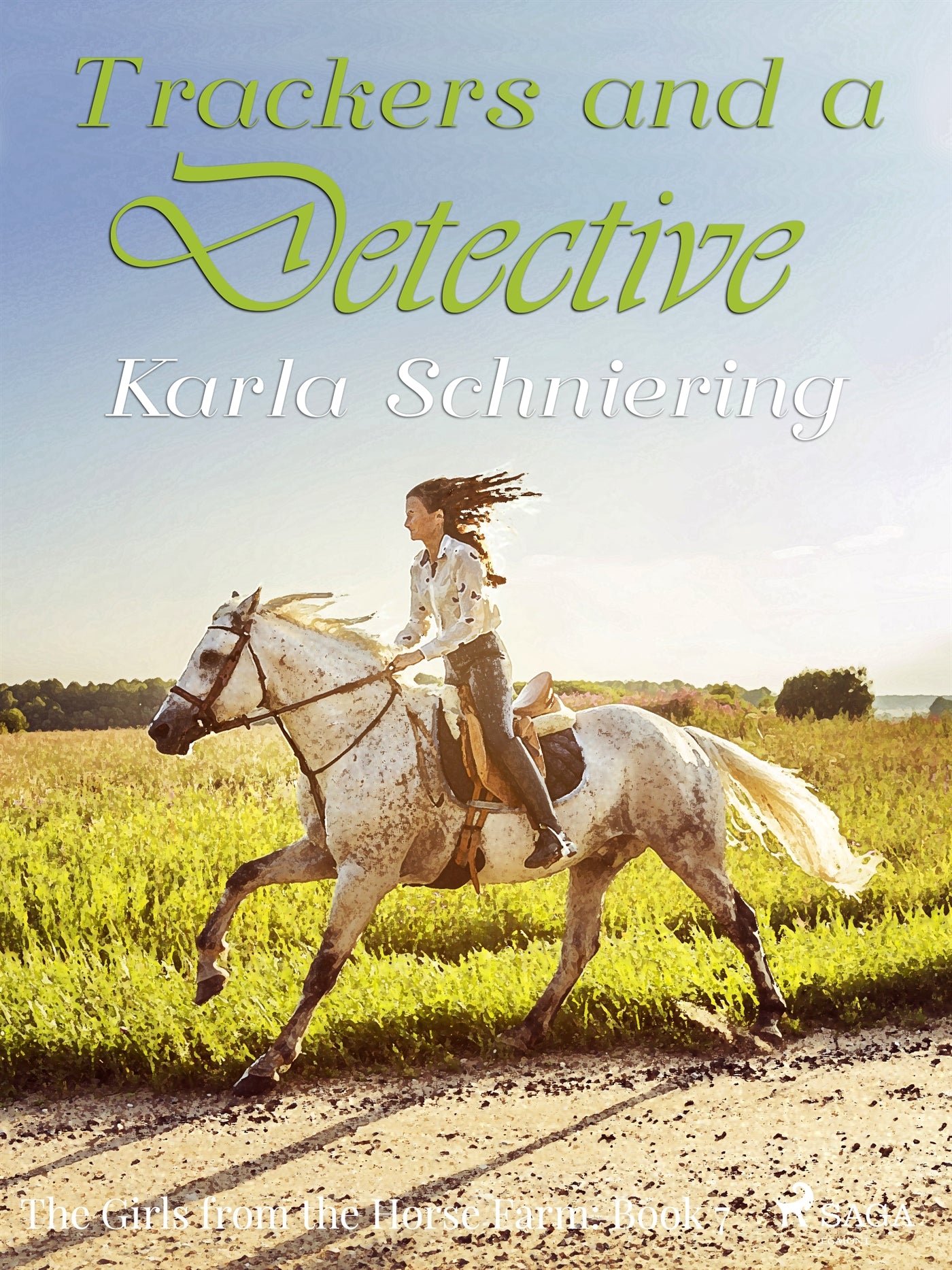 The Girls from the Horse Farm 7 - Trackers and a Detective – E-bok
