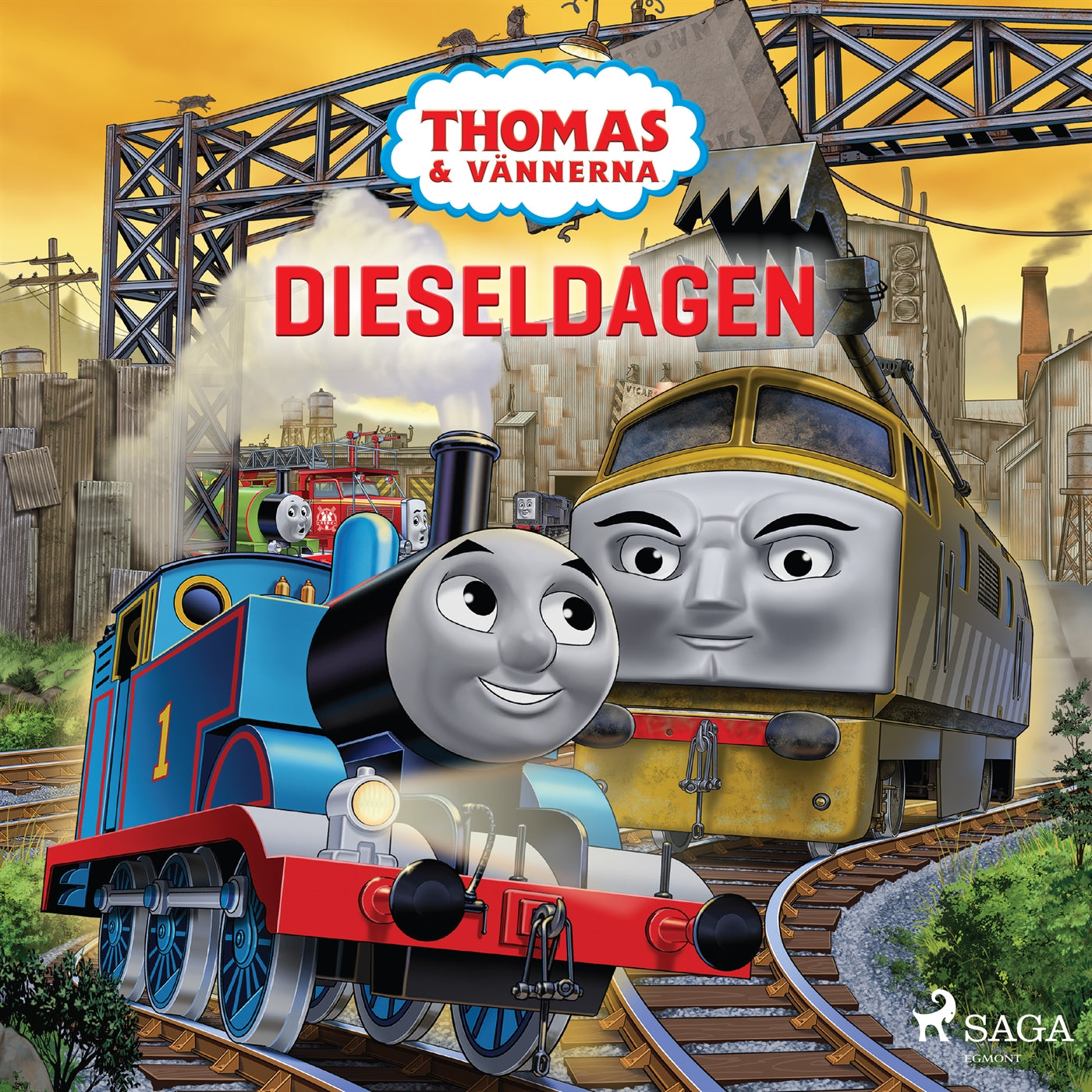 Thomas och vännerna - Dieseldagen  – Ljudbok