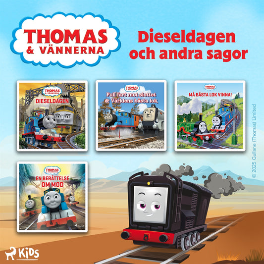 Thomas och vännerna – Dieseldagen och andra sagor – Ljudbok