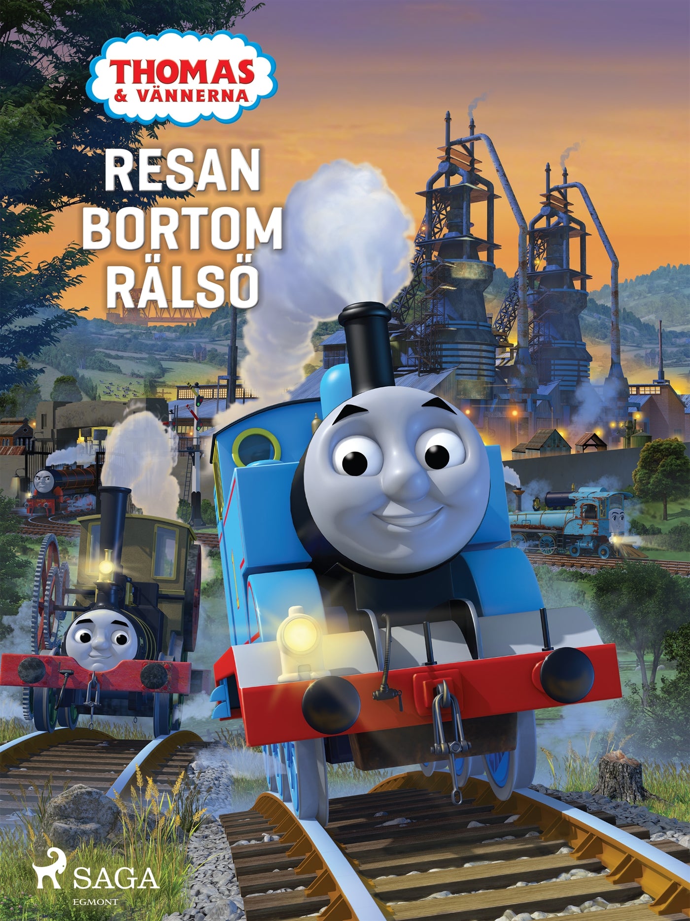 Thomas och vännerna - Resan bortom Rälsö – E-bok