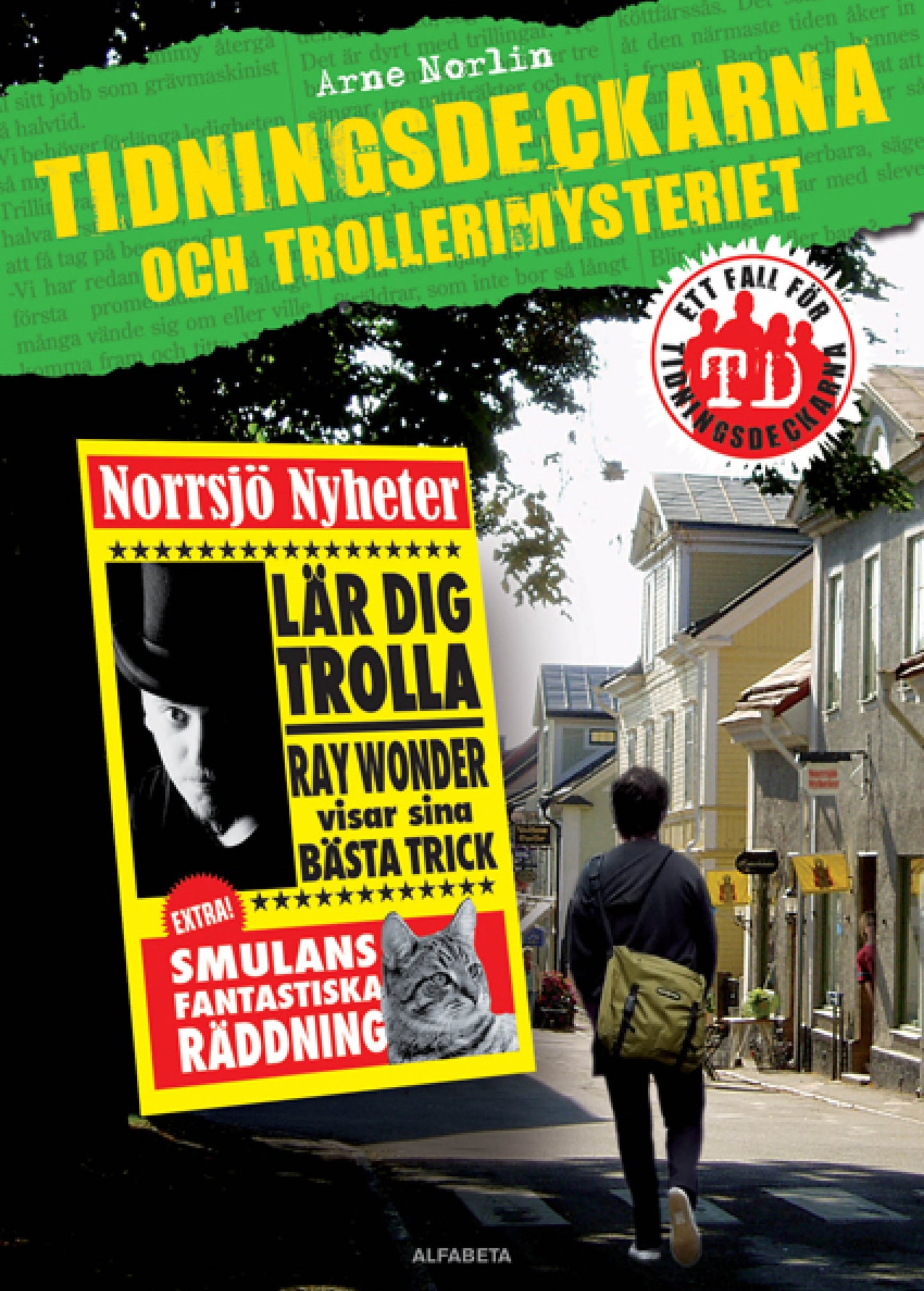 Tidningsdeckarna och trollerimysteriet – Ljudbok