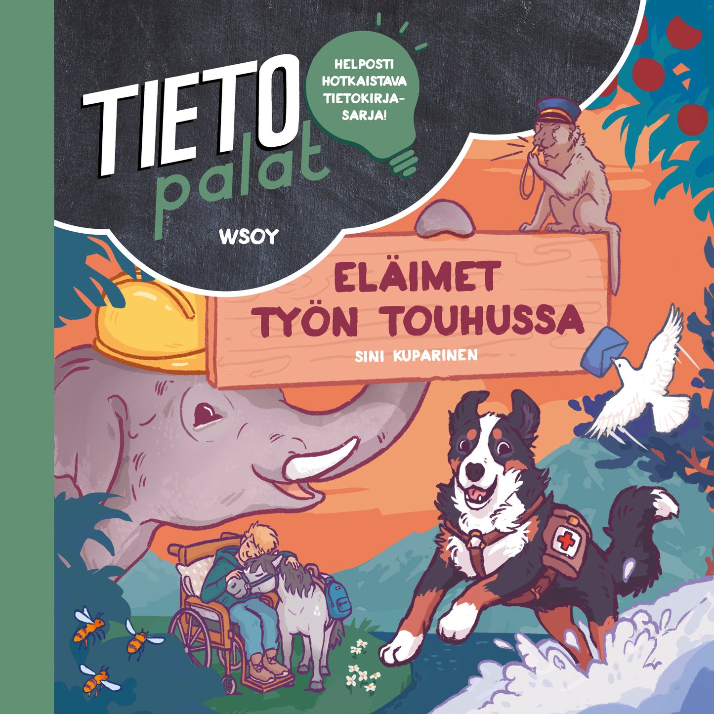 Tietopalat: Eläimet työn touhussa – Ljudbok