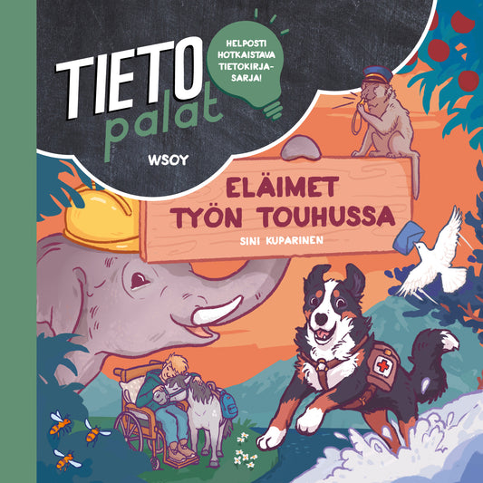 Tietopalat: Eläimet työn touhussa – Ljudbok