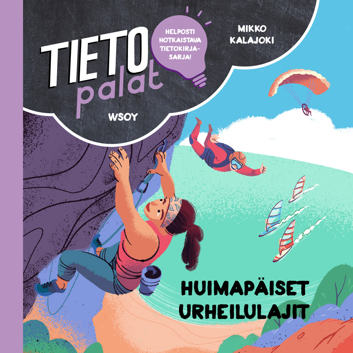 Tietopalat: Huimapäiset urheilulajit – Ljudbok