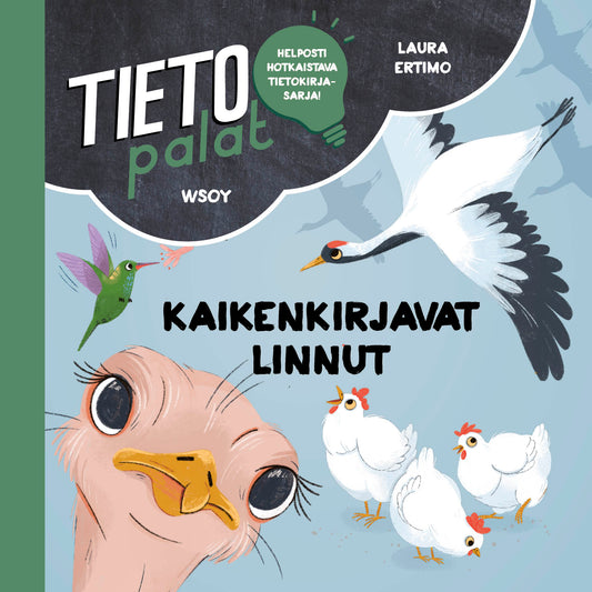 Tietopalat: Kaikenkirjavat linnut – Ljudbok