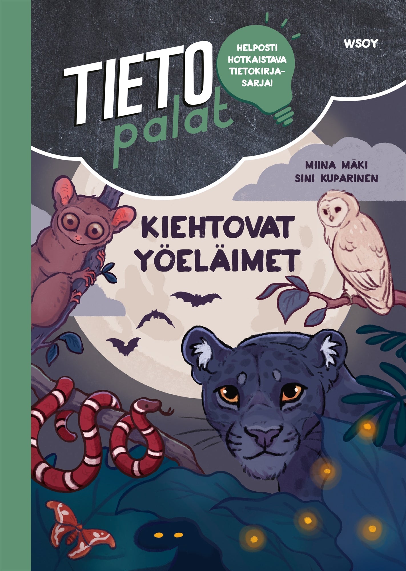 Tietopalat: Kiehtovat yöeläimet – E-bok