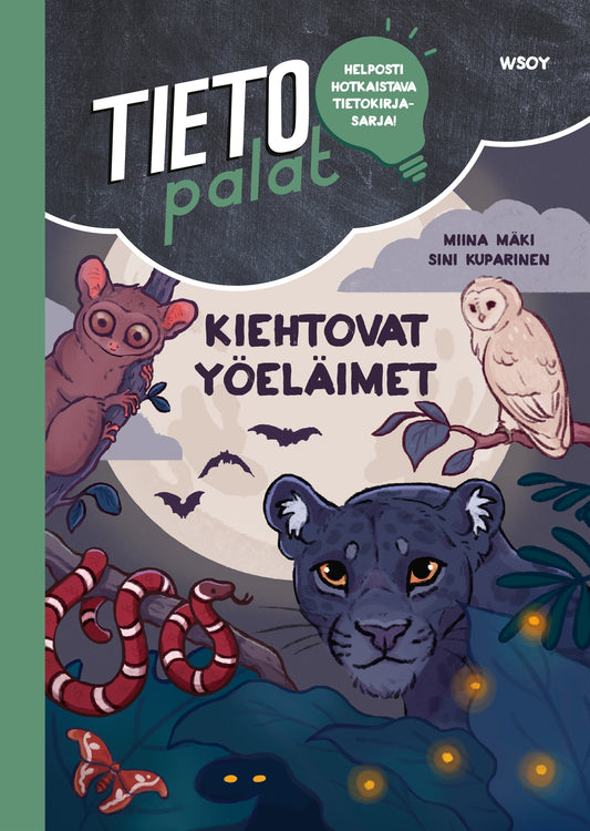 Tietopalat: Kiehtovat yöeläimet – E-bok