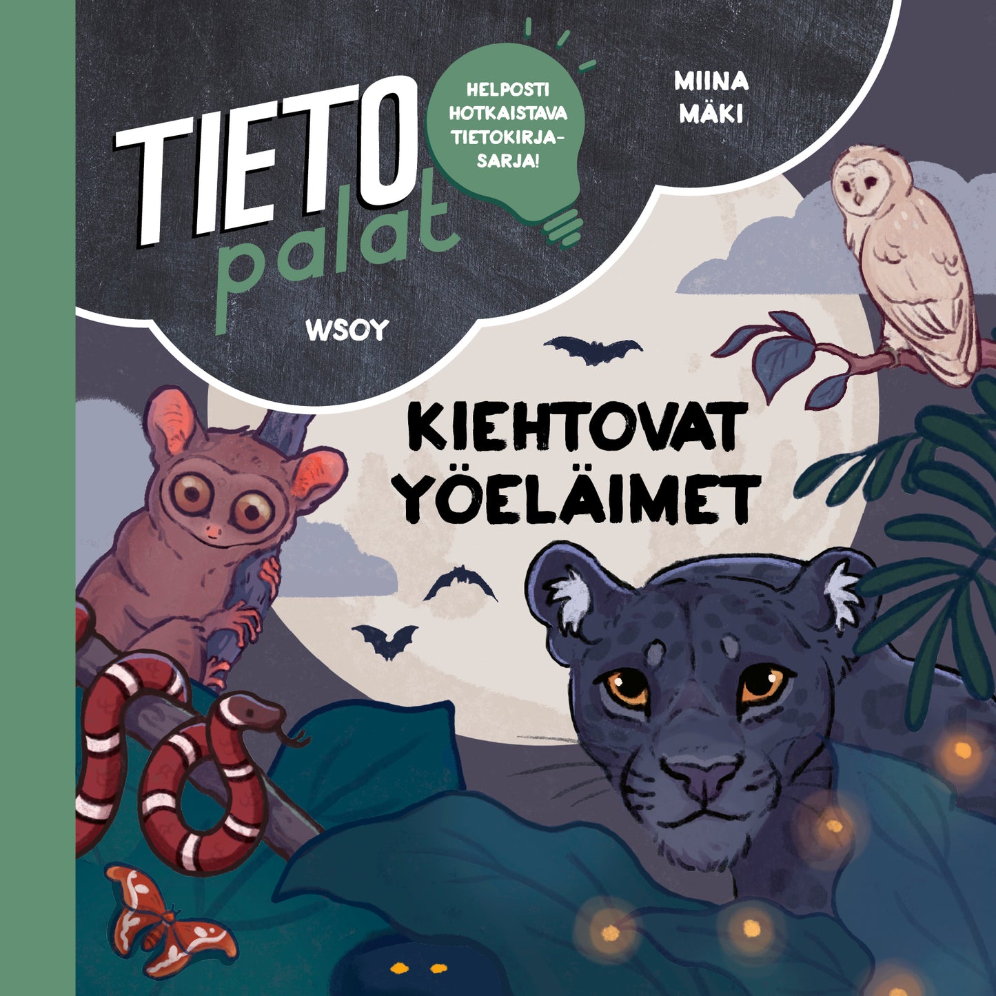 Tietopalat: Kiehtovat yöeläimet – Ljudbok