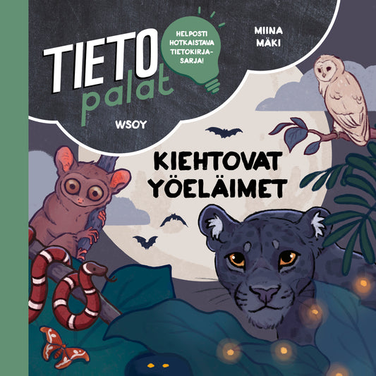 Tietopalat: Kiehtovat yöeläimet – Ljudbok