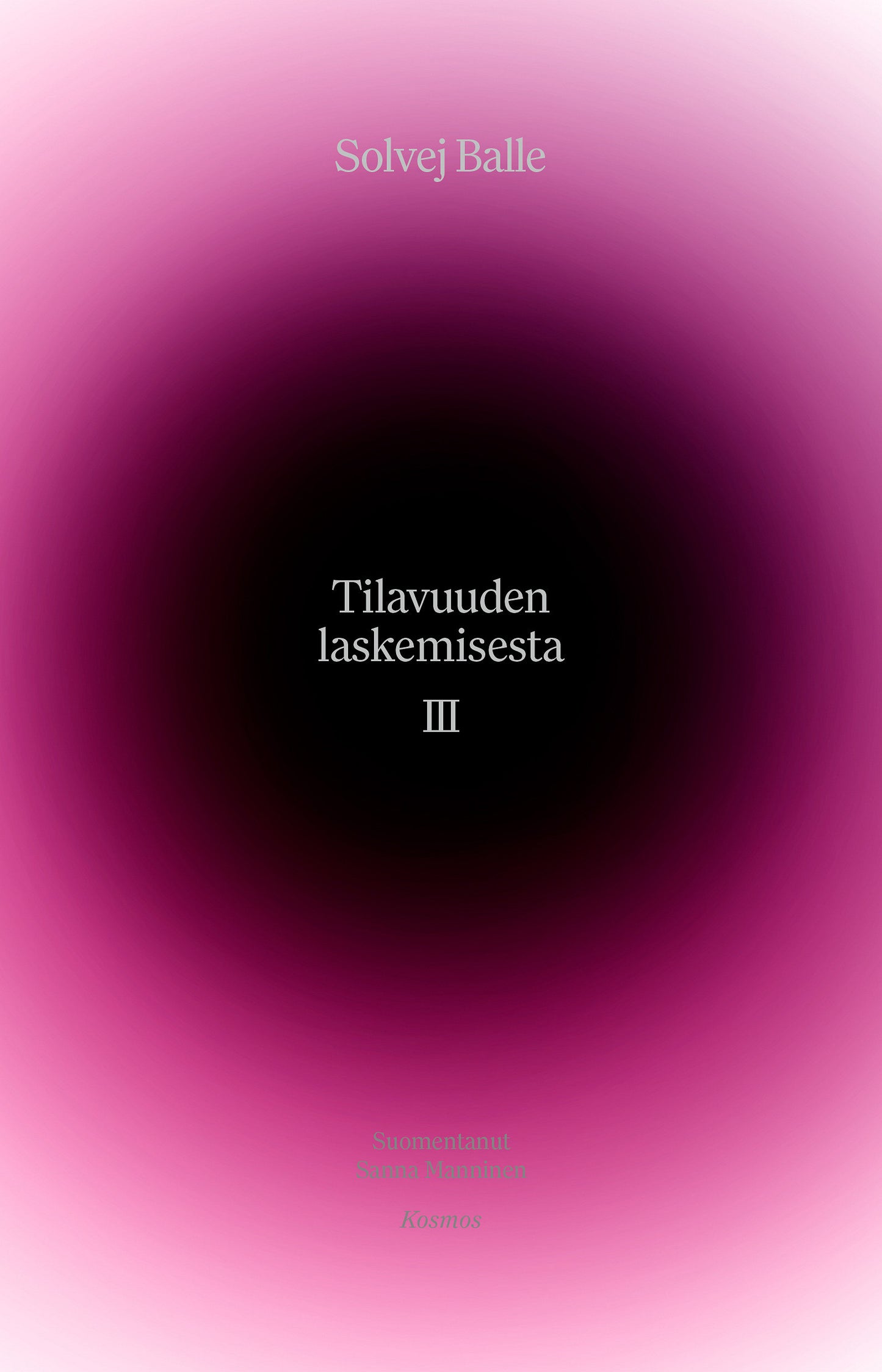 Tilavuuden laskemisesta III – E-bok