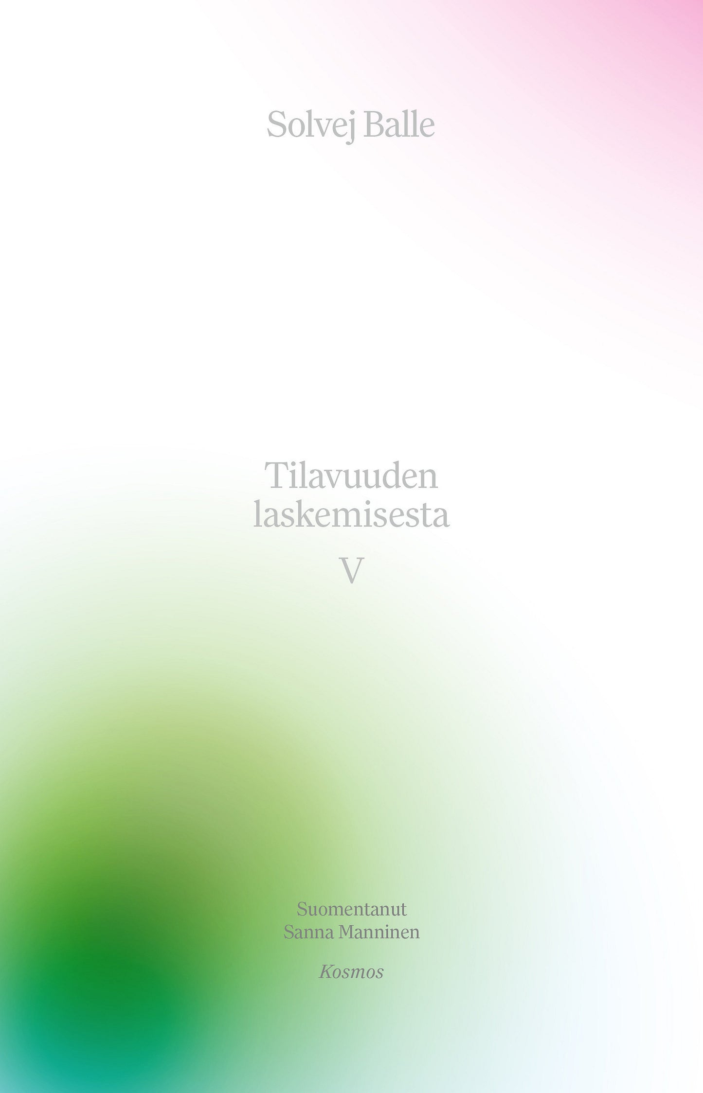 Tilavuuden laskemisesta V – E-bok