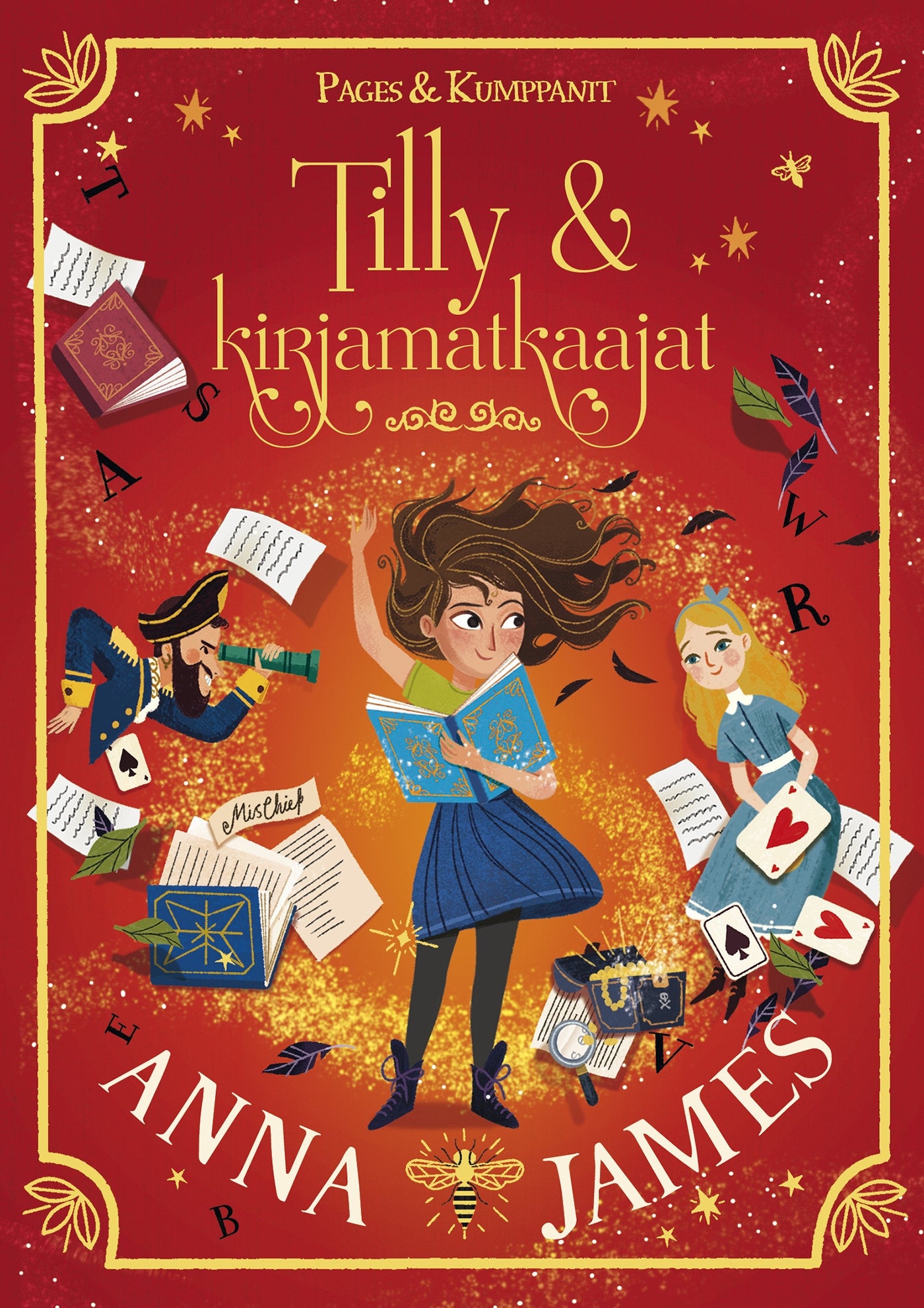 Tilly ja kirjamatkaajat – E-bok
