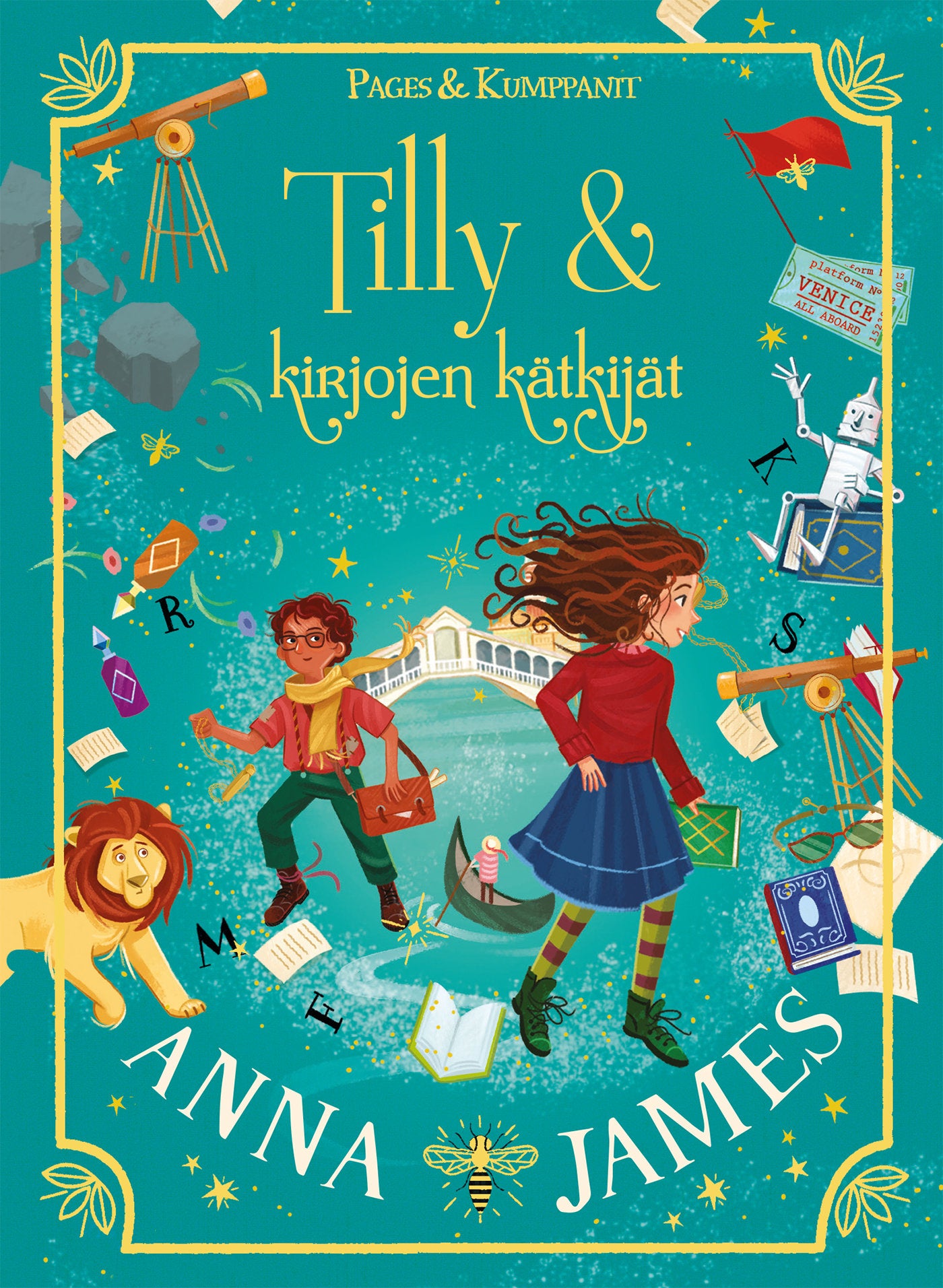 Tilly ja kirjojen kätkijät – E-bok