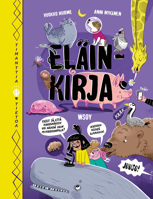 Timanttia tietoa: Eläinkirja – E-bok