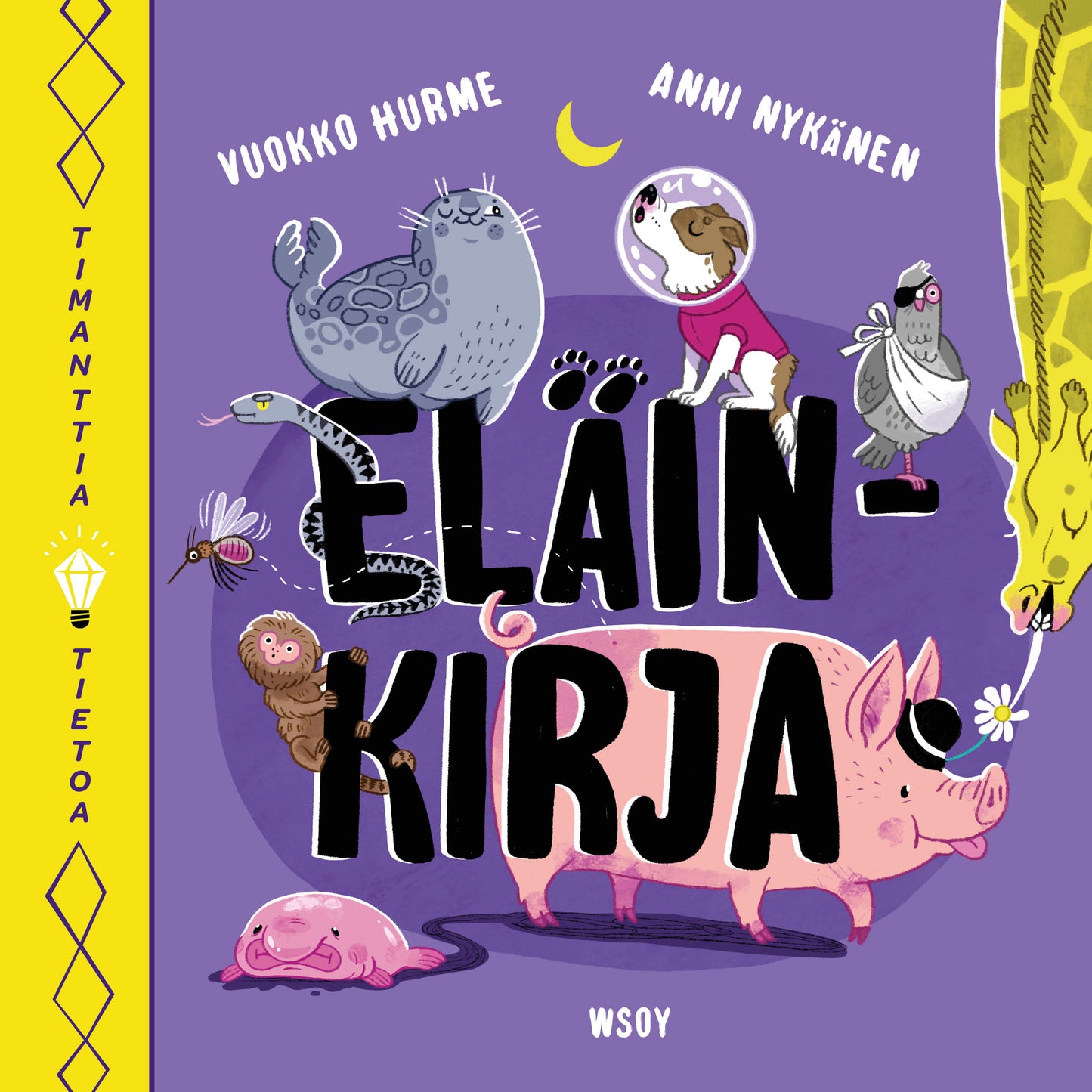 Timanttia tietoa: Eläinkirja – Ljudbok