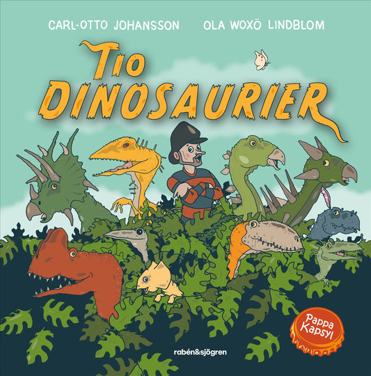 Tio dinosaurier – E-bok