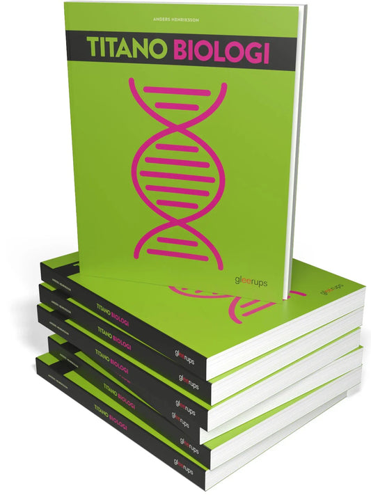 Titano Biologi, 3:e uppl, 25 ex + digitalt lärarmaterial (OBS! Endast för lärare)