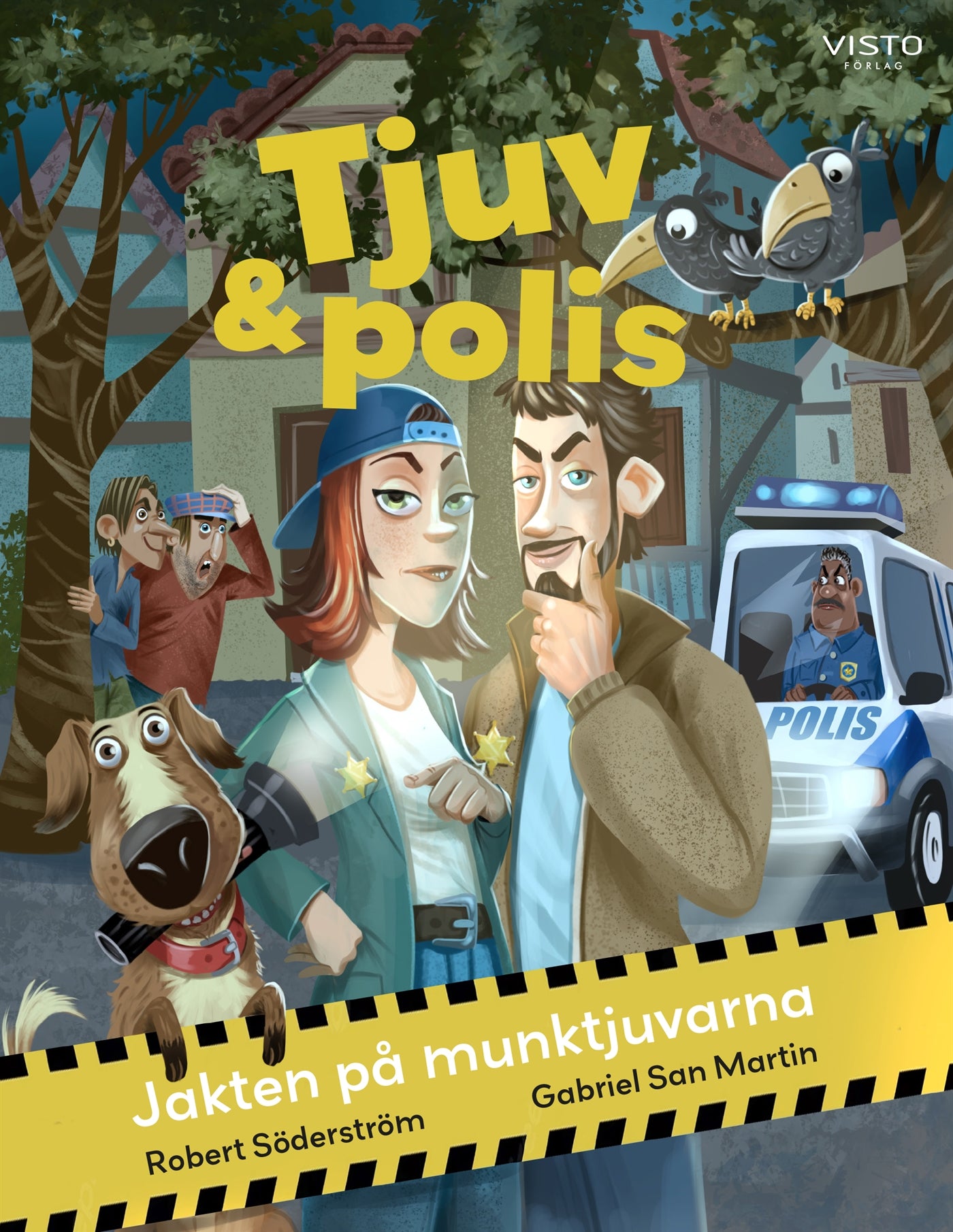 Tjuv och polis : Jakten på munktjuvarna – E-bok